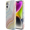 image:imageCasely iPhone 16 Case  Love Song  Lavender Heart  Compatible with MagSafe  Classic Ultra Slim DesignRide The Wave  Pastel Rainbow Lined