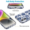 image:imageCasely iPhone 16 Case  Love Song  Lavender Heart  Compatible with MagSafe  Classic Ultra Slim DesignRose to Fame  Blue  White Rose Floral