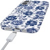 image:imageCasely iPhone 16 Case  Love Song  Lavender Heart  Compatible with MagSafe  Classic Ultra Slim DesignRose to Fame  Blue  White Rose Floral