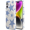 image:imageCasely iPhone 16 Case  Love Song  Lavender Heart  Compatible with MagSafe  Classic Ultra Slim DesignStars Align  Blue  White Stars