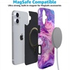 image:imageCasely iPhone 16 Case  Love Song  Lavender Heart  Compatible with MagSafe  Classic Ultra Slim DesignTie Dying Over You  Purple Marble