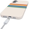 image:imageCasely iPhone 16 Case  Love Song  Lavender Heart  Compatible with MagSafe  Classic Ultra Slim DesignTotally Groovy  Rainbow Stripes Color Block
