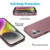 image:imageCasely iPhone 16 Case  Moody Monochrome  Bordeaux Rose  Compatible with MagSafe  Classic Ultra Thin Design