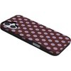 image:imageCasely iPhone 16 Case  Spotted in SoHo  Burgundy Polka Dot  Bold Protective Design  Compatible with MagSafe
