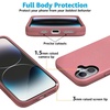 image:imageCasely iPhone 16 Case  Starfish Wishes  Coral Pink Shimmer  Bold Protective Design  Compatible with MagSafe