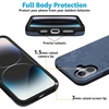image:imageCasely iPhone 16 Case  Twilight Flora  Moody Monochrome  Bold Protective Design  Compatible with MagSafe