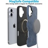 image:imageCasely iPhone 16 Case  Twilight Flora  Moody Monochrome  Bold Protective Design  Compatible with MagSafe