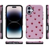 image:imageCasely iPhone 16 Case  Very Cherry  Painted Cherries  Bold Protective Design  MagSafe Compatible Design