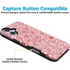 image:imageCasely iPhone 16 Plus Case  Blush Garden  Floral Doodle  Bold Protective Design  Compatible with MagSafe