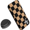 image:imageCasely iPhone 16 Plus Case  Fit Check  Black amp Brown Checkerboard  Bold Protective Design  MagSafe Compatible Design