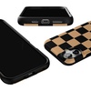 image:imageCasely iPhone 16 Plus Case  Fit Check  Black amp Brown Checkerboard  Bold Protective Design  MagSafe Compatible Design