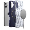 image:imageCasely iPhone 16 Plus Case  Lovebug  Blue Hearts  Bold Protective Design  Compatible with MagSafe