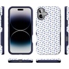 image:imageCasely iPhone 16 Plus Case  Lovebug  Blue Hearts  Bold Protective Design  Compatible with MagSafe