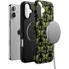 image:imageCasely iPhone 16 Plus Case  Mystic Moths  Green Twilight  Bold Protective Design  MagSafe Compatible Design