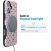 image:imageCasely iPhone 16 Plus Case  On the Dot  Pink amp Brown Polka Dot  Bold Protective Design  Compatible with MagSafe