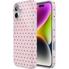 image:imageCasely iPhone 16 Plus Case  On the Dot  Pink amp Brown Polka Dot  Compatible with MagSafe  Classic Ultra Slim Design