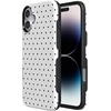 image:imageCasely iPhone 16 Plus Case  On the Dot  White Polka Dot  Bold Protective Design  Compatible with MagSafe
