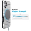 image:imageCasely iPhone 16 Plus Case  On the Dot  White Polka Dot  Bold Protective Design  Compatible with MagSafe