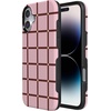 image:imageCasely iPhone 16 Plus Case  Uptown Gridlock  Pink Checkerboard  Bold Protective Design  Compatible with MagSafe