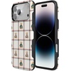 image:imageCasely iPhone 17 Pro Case  Bear Hugs  Teddy Squares  Bold Protective Design  MagSafe Compatible Design
