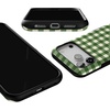 image:imageCasely iPhone 17 Pro Case  Checked Twice  Green Plaid  Bold Protective Design  MagSafe Compatible Design
