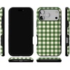 image:imageCasely iPhone 17 Pro Case  Checked Twice  Green Plaid  Bold Protective Design  MagSafe Compatible Design