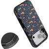 image:imageCasely iPhone 17 Pro Case  Dashing Doxies  Dachshund Dog  Bold Protective Design  MagSafe Compatible Design