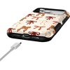 image:imageCasely iPhone 17 Pro Case  Fall Girlie  Pumpkin Spice Bows  Bold Protective Design  MagSafe Compatible Design