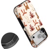 image:imageCasely iPhone 17 Pro Case  Fall Girlie  Pumpkin Spice Bows  Bold Protective Design  MagSafe Compatible Design