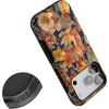 image:imageCasely iPhone 17 Pro Case  Fallen Gold  Antique Floral  Bold Protective Design  Compatible with MagSafe