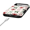 image:imageCasely iPhone 17 Pro Case  Festive Girlie  Holiday Bows  Bold Protective Design  MagSafe Compatible Design