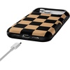 image:imageCasely iPhone 17 Pro Case  Fit Check  Black amp Brown Checkerboard  Bold Protective Design  MagSafe Compatible Design
