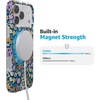 image:imageCasely iPhone 17 Pro Case  Full Bloom  Navy Floral  Compatible with MagSafe  Classic Ultra Slim Design