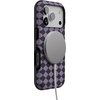 image:imageCasely iPhone 17 Pro Case  Harlequin Midnight Diamond  Black and Purple  Bold Protective Design  MagSafe Compatible Design