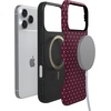 image:imageCasely iPhone 17 Pro Case  Heart Noir  Tiny Hearts  Bold Protective Design  MagSafe Compatible Design