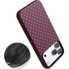 image:imageCasely iPhone 17 Pro Case  Heart Noir  Tiny Hearts  Bold Protective Design  MagSafe Compatible Design