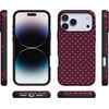 image:imageCasely iPhone 17 Pro Case  Heart Noir  Tiny Hearts  Bold Protective Design  MagSafe Compatible Design