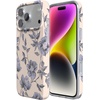 image:imageCasely iPhone 17 Pro Case  Ink amp Iris  Vintage Floral  Compatible with MagSafe  Classic Ultra Slim Design