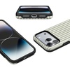 image:imageCasely iPhone 17 Pro Case  Linen Stripe  The Boyfriend Collection  Bold Protective Design  Compatible with MagSafe