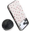 image:imageCasely iPhone 17 Pro Case  Love Letters  Doodle Hearts  Bold Protective Design  MagSafe Compatible Design