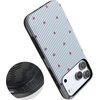 image:imageCasely iPhone 17 Pro Case  Love Lines  Blue Stripes  Bold Protective Design  MagSafe Compatible Design