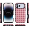 image:imageCasely iPhone 17 Pro Case  Love Locks  Pink Hearts  Bold Protective Design  MagSafe Compatible Design