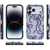image:imageCasely iPhone 17 Pro Case  Love Me Knot  Blue Bow  Bold Protective Design  MagSafe Compatible Design