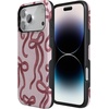 image:imageCasely iPhone 17 Pro Case  Love Me Knot  Mauve Bow  Bold Protective Design  MagSafe Compatible Design