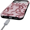 image:imageCasely iPhone 17 Pro Case  Love Me Knot  Mauve Bow  Bold Protective Design  MagSafe Compatible Design