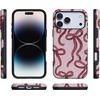image:imageCasely iPhone 17 Pro Case  Love Me Knot  Mauve Bow  Bold Protective Design  MagSafe Compatible Design