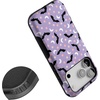 image:imageCasely iPhone 17 Pro Case  Midnight Flight  Celestial Bats  Bold Protective Design  MagSafe Compatible Design