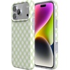 image:imageCasely iPhone 17 Pro Case  Mint Lattice  Sunday Best  Compatible with MagSafe  Classic Ultra Slim Design