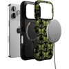 image:imageCasely iPhone 17 Pro Case  Mystic Moths  Green Twilight  Bold Protective Design  MagSafe Compatible Design