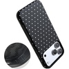 image:imageCasely iPhone 17 Pro Case  On the Dot  Black Polka Dot  Bold Protective Design  MagSafe Compatible Design